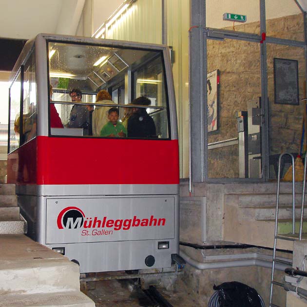MSG St. Gallen M&uuml;hleggbahn Bergstation - 2006-08-04