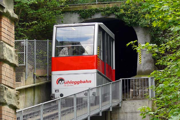 MSG St. Gallen M&uuml;hleggbahn Talstation - 2008-05-11