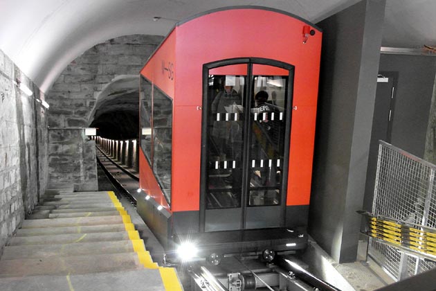 MSG St. Gallen M&uuml;hleggbahn Bergstation - 2019-01-11