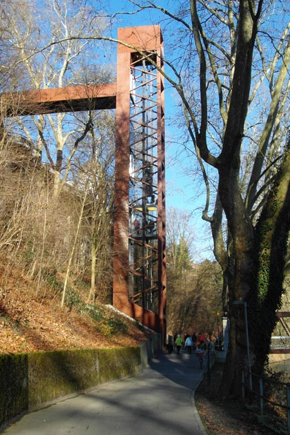 Promenadenlift Baden - 2015-12-26 Promenadenlift Baden - 2015-12-26