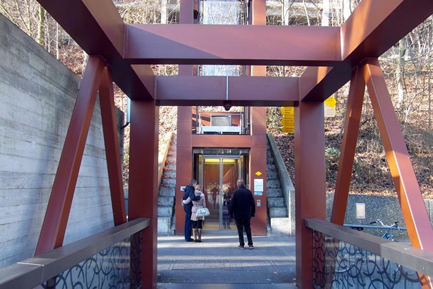 Promenadenlift Baden - 2015-12-26 Promenadenlift Baden - 2015-12-26