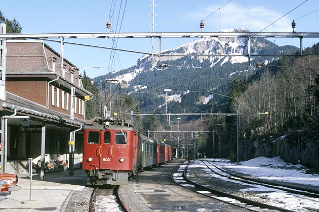 SBB Brünig-Hasliberg - 1988-01-19 SBB Brünig-Hasliberg - 1988-01-19